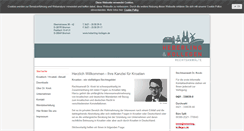 Desktop Screenshot of kroatien-recht.com